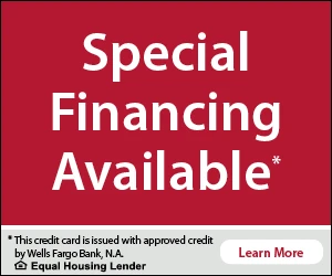 Special Financing Available from Wells Fargo