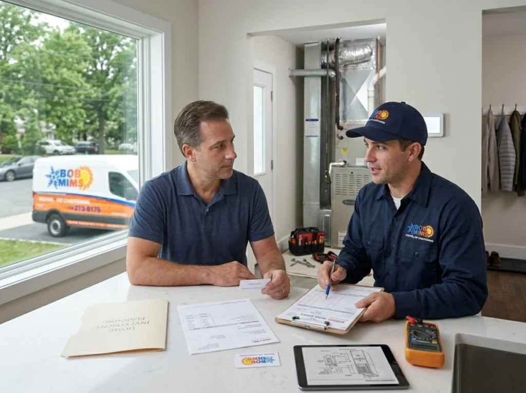 Staten Island homeowner protecting HVAC investment with maintenance
