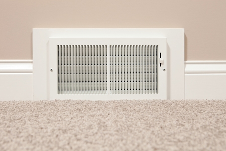 ac vent on the floor